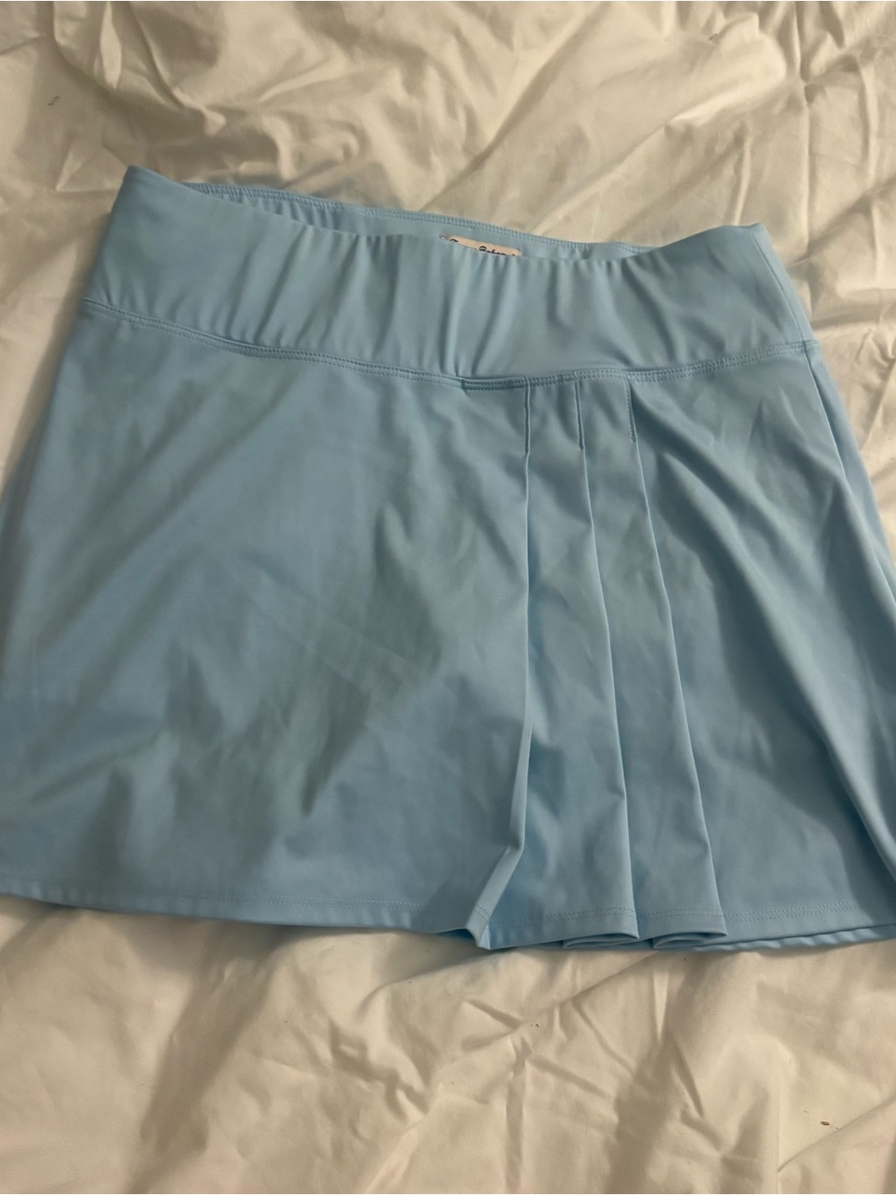 Light Blue Pleated Athletic Skort Tommy bahama medium